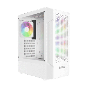 Gabinete GAMDIAS AURA GC7 WH ARGB | ATX, 3F