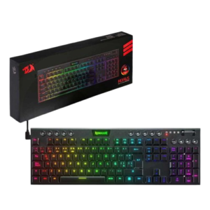 TECLADO REDRAGON K619-RGB-SP HORUS FS WIRED RED