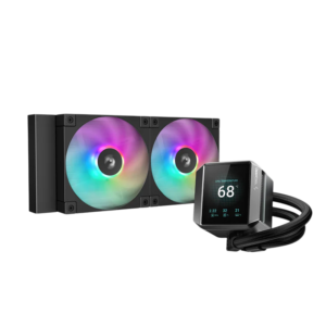 Ref. Líquida DEEPCOOL MYSTIQUE 240 ARGB | 2 FANS, 3.48mmAq