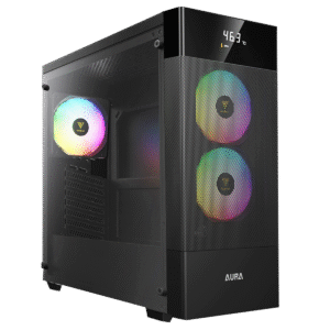 Gabinete GAMDIAS AURA GC5 ELITE ARGB | ATX, 3F