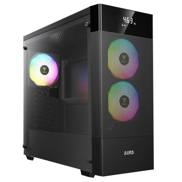 Gabinete GAMDIAS AURA GC5 ELITE ARGB | ATX, 3F