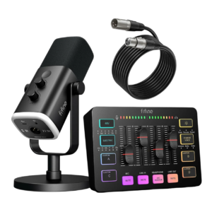 Kit FIFINE AMPLIGAME KS5 | AM8 + SC3 + L9