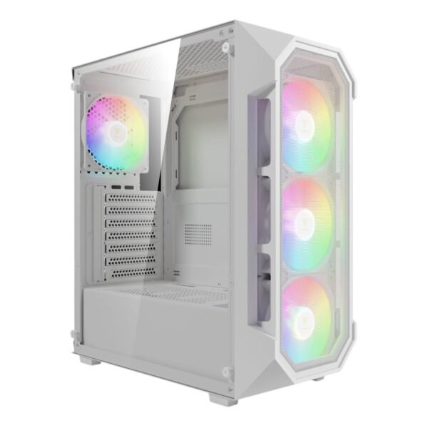 Gabinete GAMDIAS AURA GC1 ELITE WH V2 ARGB