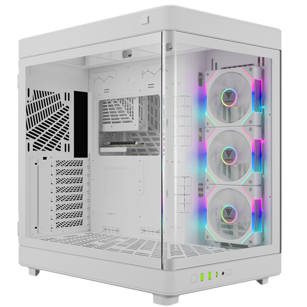 Gabinete GAMDIAS NESO P1 PRO WW | E-ATX, 3F