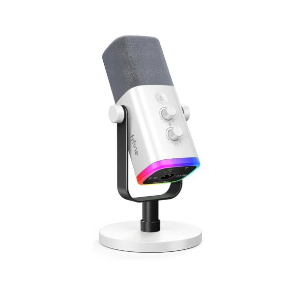 Micrófono FIFINE AMPLIGAME AM8W | XLR/USB