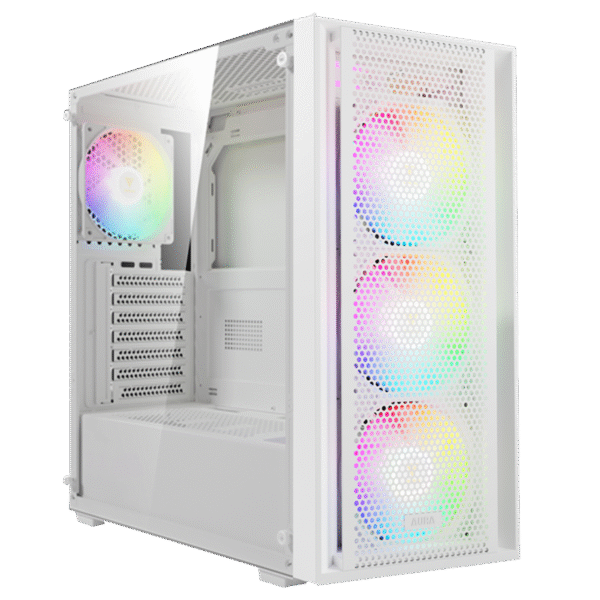Gabinete GAMDIAS AURA GC2 ELITE WH V2 | ATX, 4F