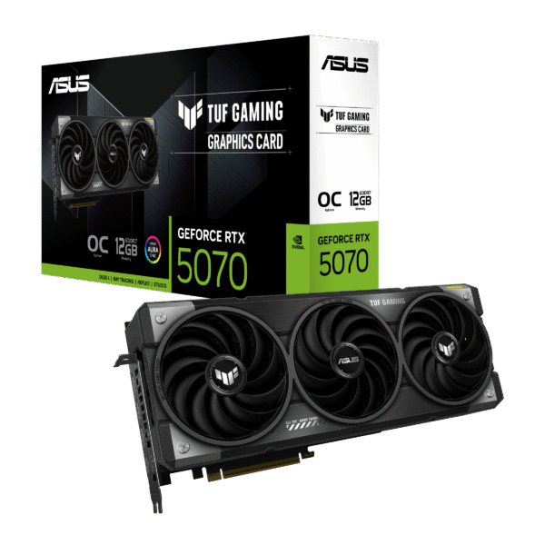 TARJETA DE VIDEO ASUS TUF Gaming GeForce RTX ™ 5070 12GB GDDR7 OC Edition