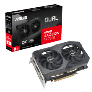 TARJETA DE VIDEO ASUS DUAL RX7600 O8G V2