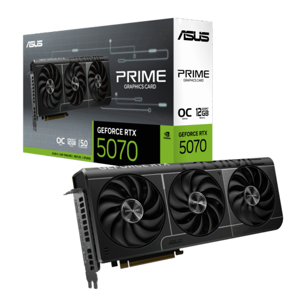 TARJETA DE VIDEO ASUS PRIME GeForce RTX 5070 OC 12GB