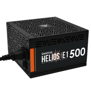 Fuente Real GAMDIAS HELIOS E1-500 | 500W, 80+ WHITE