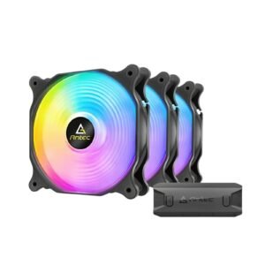 Pack de Ventiladores ANTEC F12 RACING ARGB | 3 en 1