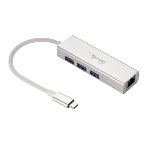 Hub USB-C (3x USB-A + 1x Ethernet)