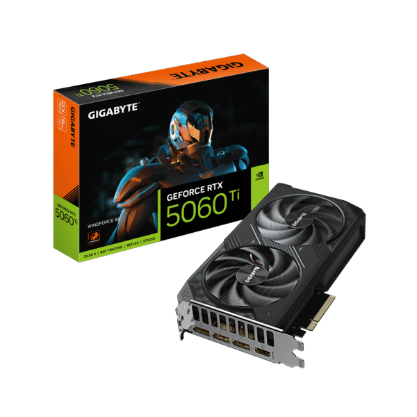 TARJETA DE VIDEO GIGABYTE Geforce RTX 5060 Ti WINDFORCE 8G