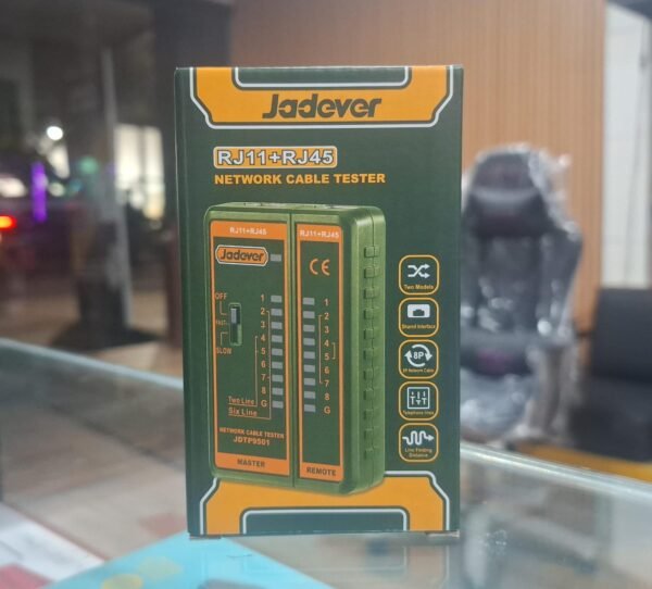 Tester de Red JADEVER JDTP9501 | RJ11+RJ45