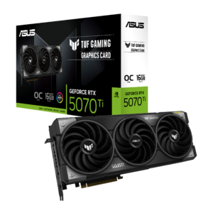 TARJETA DE VIDEO ASUS TUG Gaming GeForce RTX ™ 5070 Ti 16GB GDDR7 OC Edition