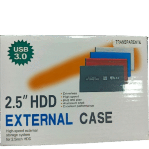Adaptador SATA a USB 3.0 + Carcasa 2.5'' | Color Transparente