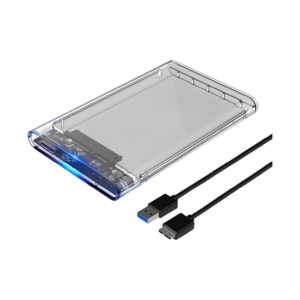 Adaptador Externo para HDD 2.5'' | USB 3.0, Color Transparente