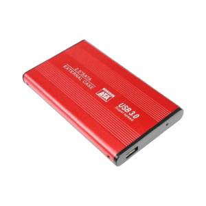 Adaptador Externo para HDD 2.5'' | USB 3.0, Color Rojo