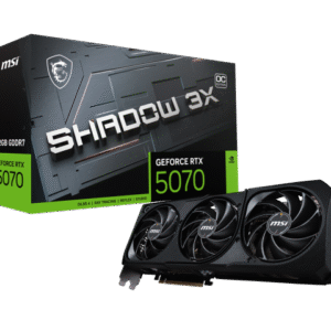 Tarjeta Gráfica MSI RTX 5070 SHADOW 3X OC 12GB | GDDR7