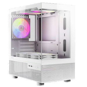 Gabinete ANTEC CX200M RGB ELITE WHITE | M-ATX, 5F