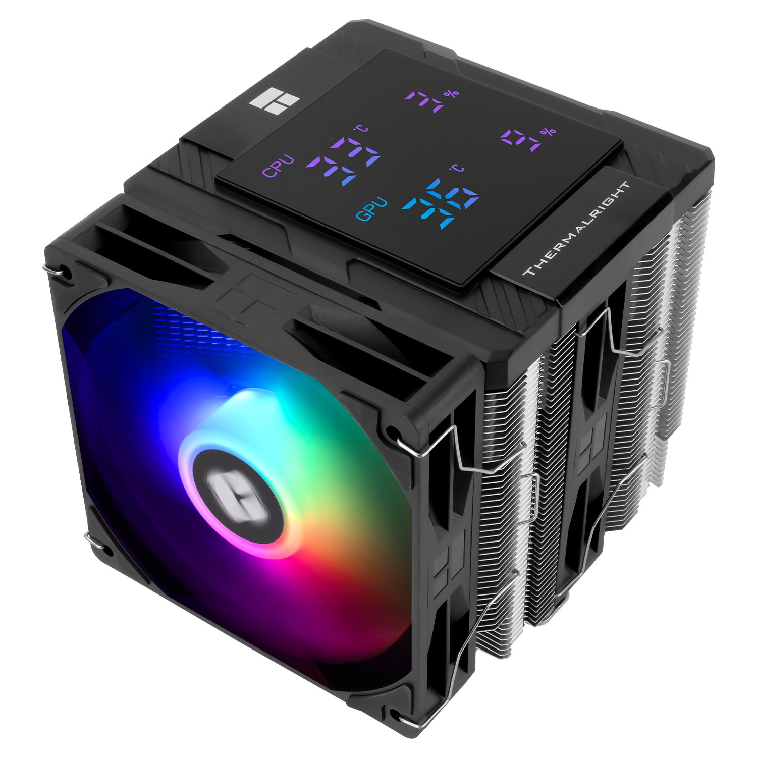 Disipador THERMALRIGHT PEERLESS ASSASSIN 120 DIGITAL ARGB BLACK