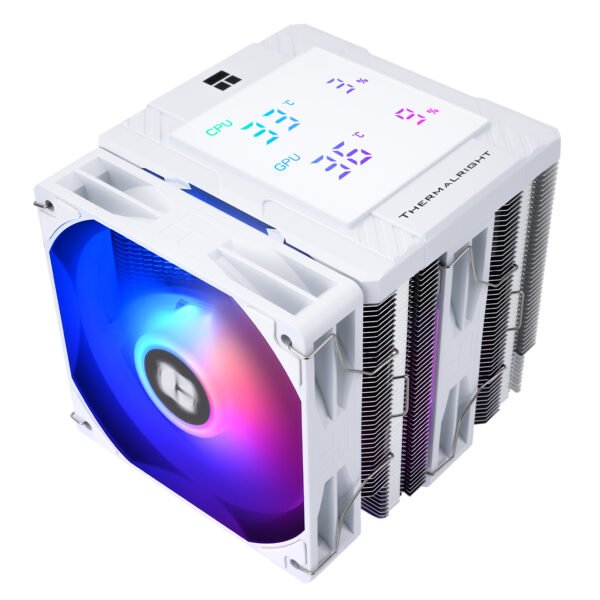 Disipador THERMALRIGHT PEERLESS ASSASSIN 120 DIGITAL ARGB WHITE