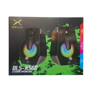 Parlantes DELUX DLS-X560 | 3W+3W, Single Mode (USB+3.5mm)
