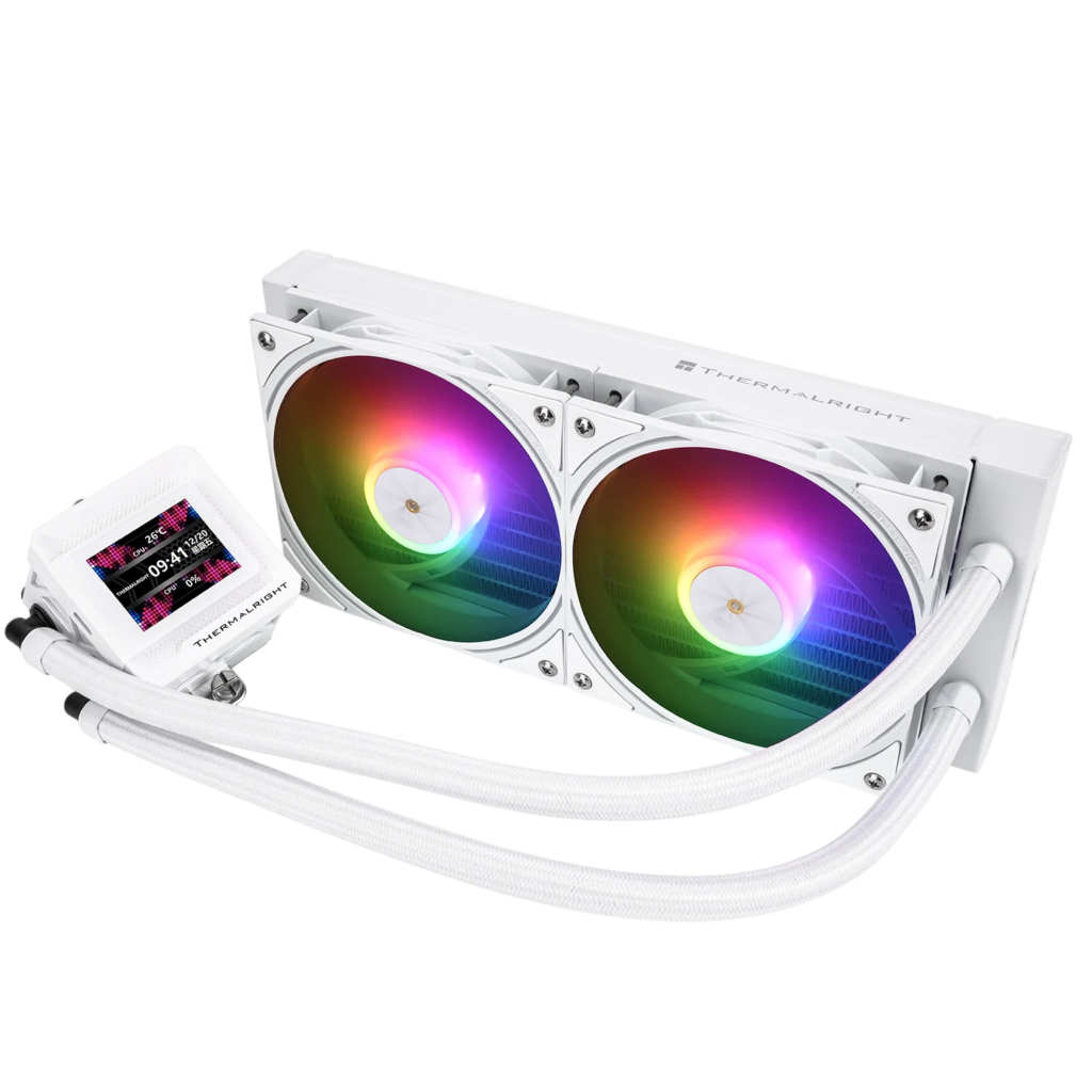 Ref. Líquida THERMALRIGHT FROZEN WARFRAME SE 240 ARGB WHITE | 2 FANS, 2.63mmAq