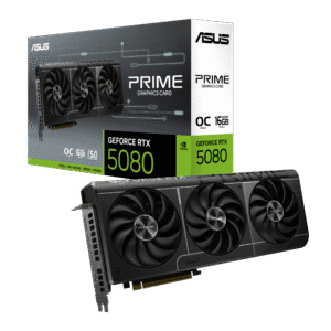 Tarjeta Gráfica ASUS PRIME RTX 5080 OC EDITION 16GB | GDDR7