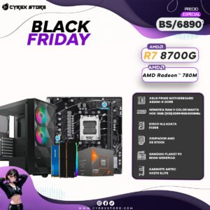 Combo AMD-2: R7 8700G + RADEON 780M