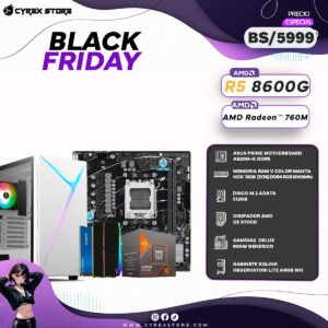 Combo AMD-4: R5 8600G + RADEON 760M