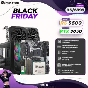 Combo AMD-5: R5 5600 + RTX 3050 6GB