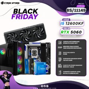 Combo INTEL-4: I5 12600KF + RTX 5060 8GB