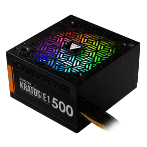 Fuente Real GAMDIAS KRATOS E1-500 | 500W, 80+ WHITE