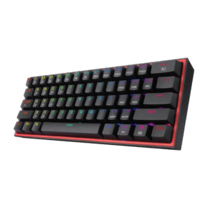 Teclado REDRAGON FIZZ PRO BLACK K616 | Red Switch, Español