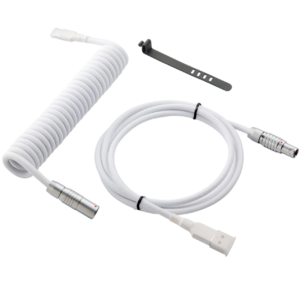 Cable Custom para Teclado (Blanco) | USB-A a USB-C