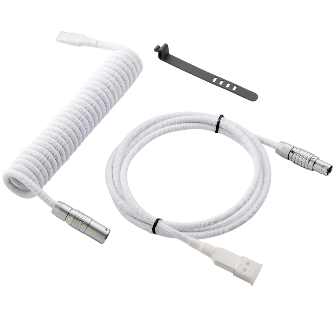 Cable Custom para Teclado (Blanco) | USB-A a USB-C