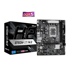 Placa Base ASROCK B760M-H2/M.2 | M-ATX, LGA1700, DDR5