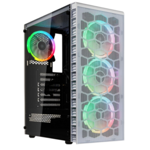 Gabinete KOLINK OBSERVATORY LITE MESH WHITE | ATX, 4 FANS