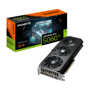 Tarjeta GrƔfica GIGABYTE RTX 5060 TI GAMING OC 16GB | GDDR7, 3 FANS