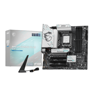 Placa Base MSI B860M GAMING PLUS WIFI | M-ATX, LGA1851, DDR5