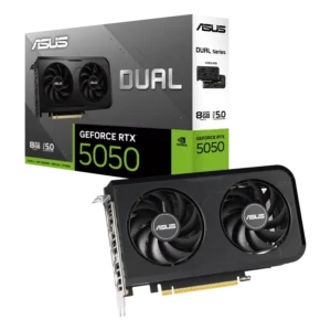 Tarjeta Gráfica ASUS DUAL RTX 5050 8GB | GDDR6, 2 FANS