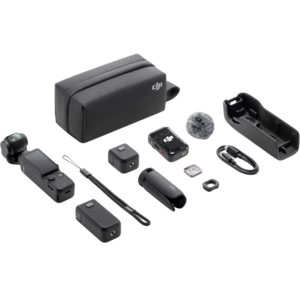 Combo DJI OSMO POCKET 3 CREATOR (Camara + Microfono + Accesorios) | (Osmo Pocket 3 + Mic 2) 4K/120FPS