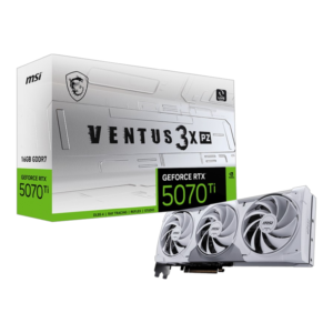 Tarjeta Gráfica MSI RTX 5070 TI VENTUS 3X PZ OC 16GB | GDDR7, 3 FANS, 303mm