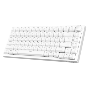 Teclado AJAZZ X NACODEX AK820 WHITE | Blue Switch, Inglés, Single Mode (USB)