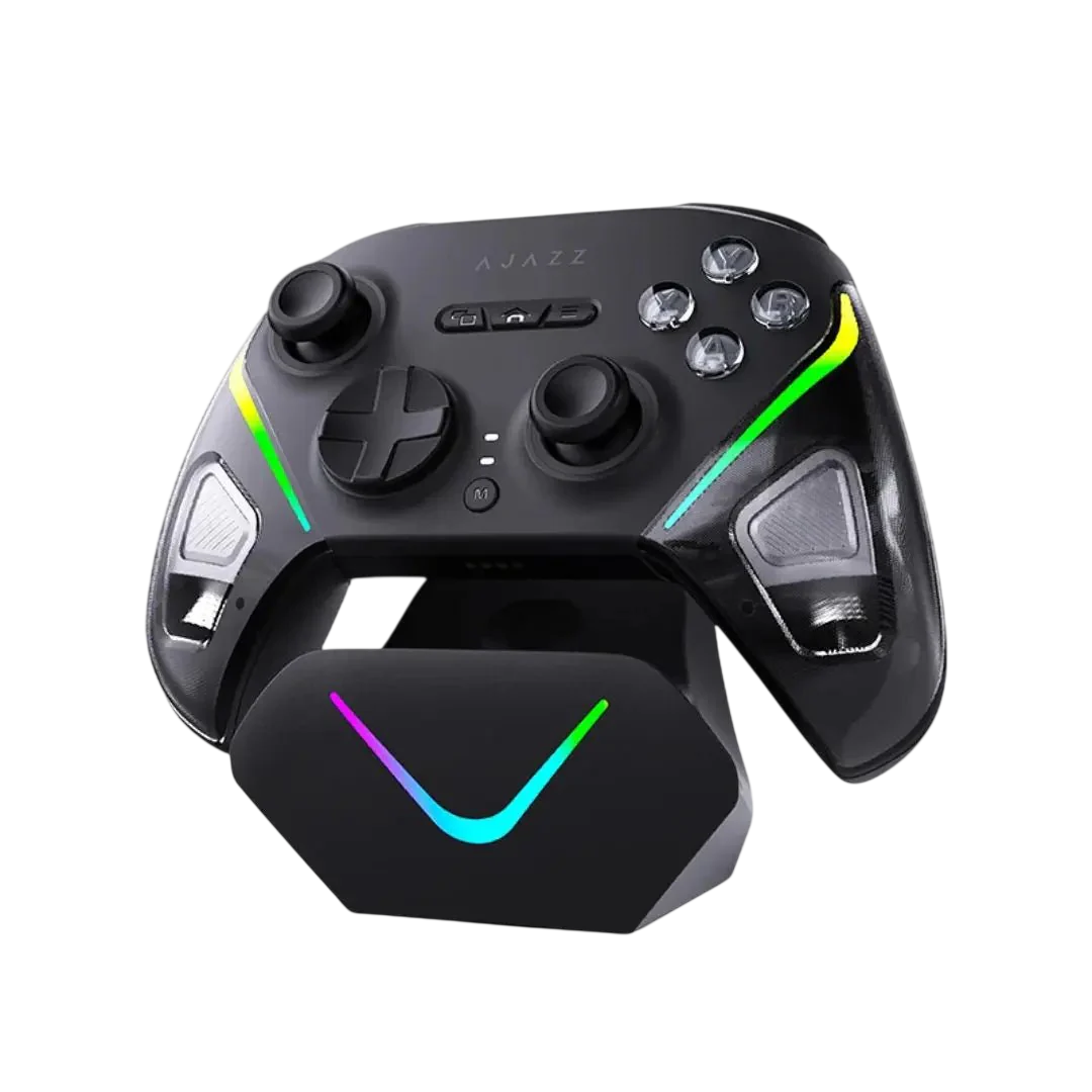 Mando AJAZZ GP100 BLACK | D/X-Input, Tri-Mode (USB/2.4G-1K/BT), Hall Effect