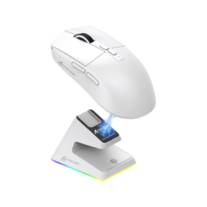 Mouse ATTACK SHARK X6 WHITE | Tri-Mode (USB/2.4G/BT)