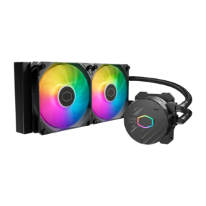 Ref. Líquida COOLER MASTER MASTERLIQUID 240L CORE ARGB | 2 FANS, 1.86mmAq