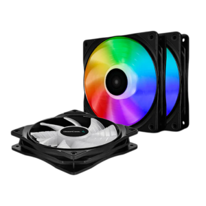 Kit de Ventiladores DEEPCOOL FC120 | 3 FANS, PWM, ARGB