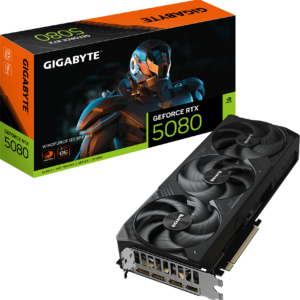 TARJETA DE VIDEO GIGABYTE GeForce RTX 5080 WINDFORCE OC SFF 16GB